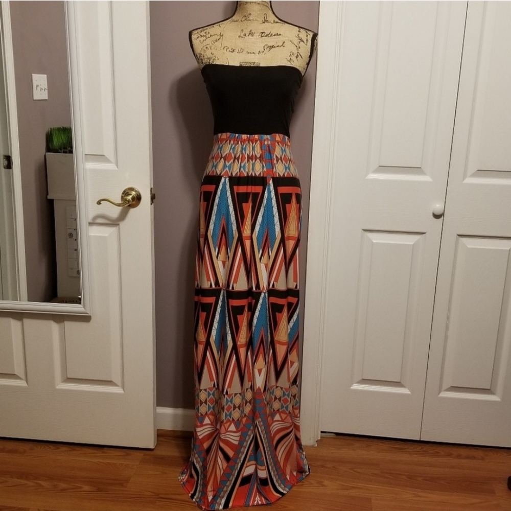 Multi Color Maxi Dress